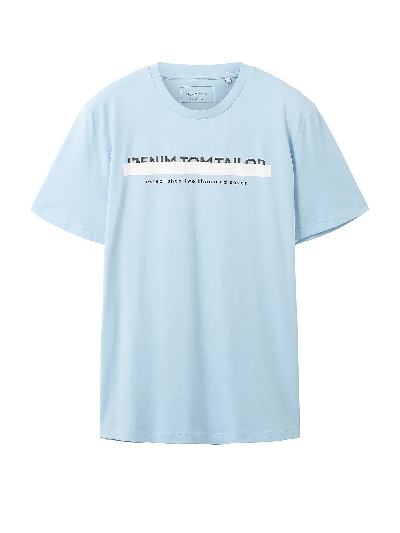 TOM TAILOR DENIM | T-Shirt | hellblau